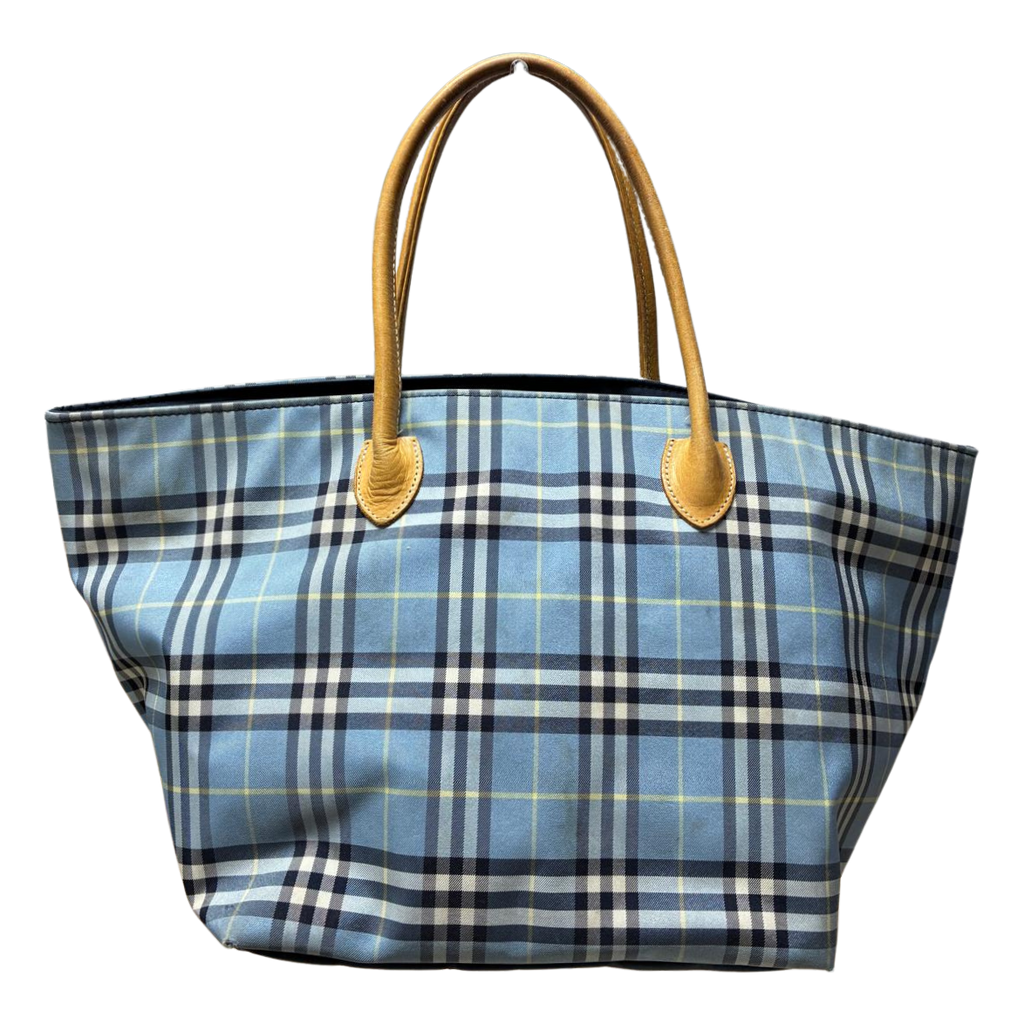 Burberry Blue Label Nova Check Tote Bag