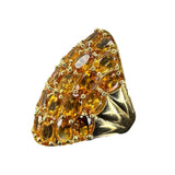 Citrine 18k Yellow Gold Lady's Ring