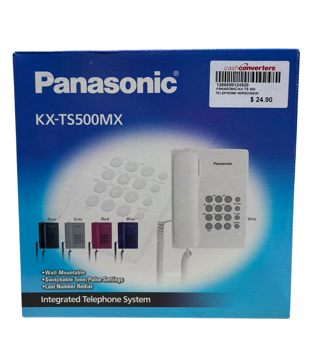 Panasonic KXTS500MX Corded Phone White