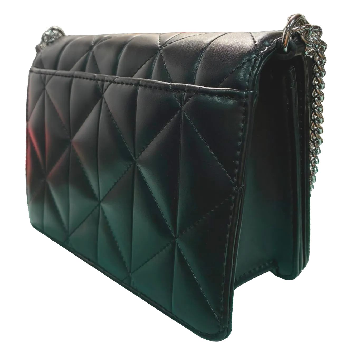 Calvin Klein Quilted Emblem Logo Mini Bag Black Secondary image