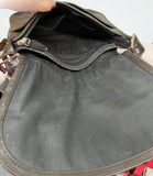 Coach Patricia Legacy Black Leather Shoulder Bag