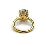 18KYG 5.08cts Lab Grown Diamond Ring