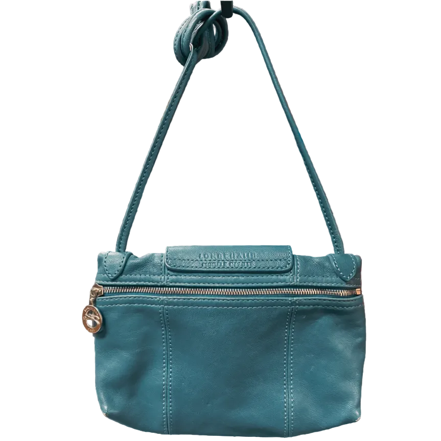 Longchamp Le Pliage Cuir Mini Crossbody Bag