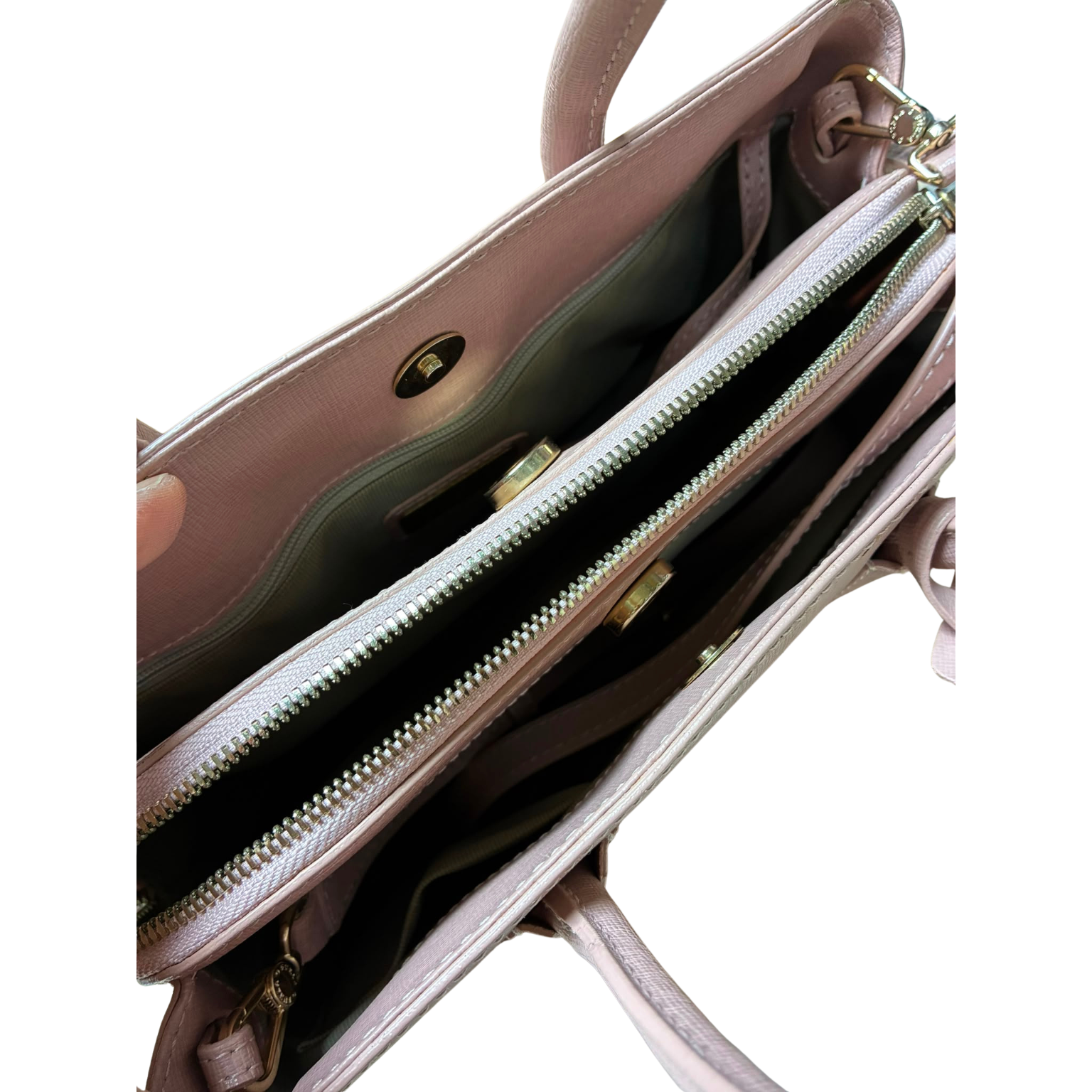 Furla Tessa Tote Handbag Pink