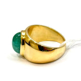 750YG Emerald Ring