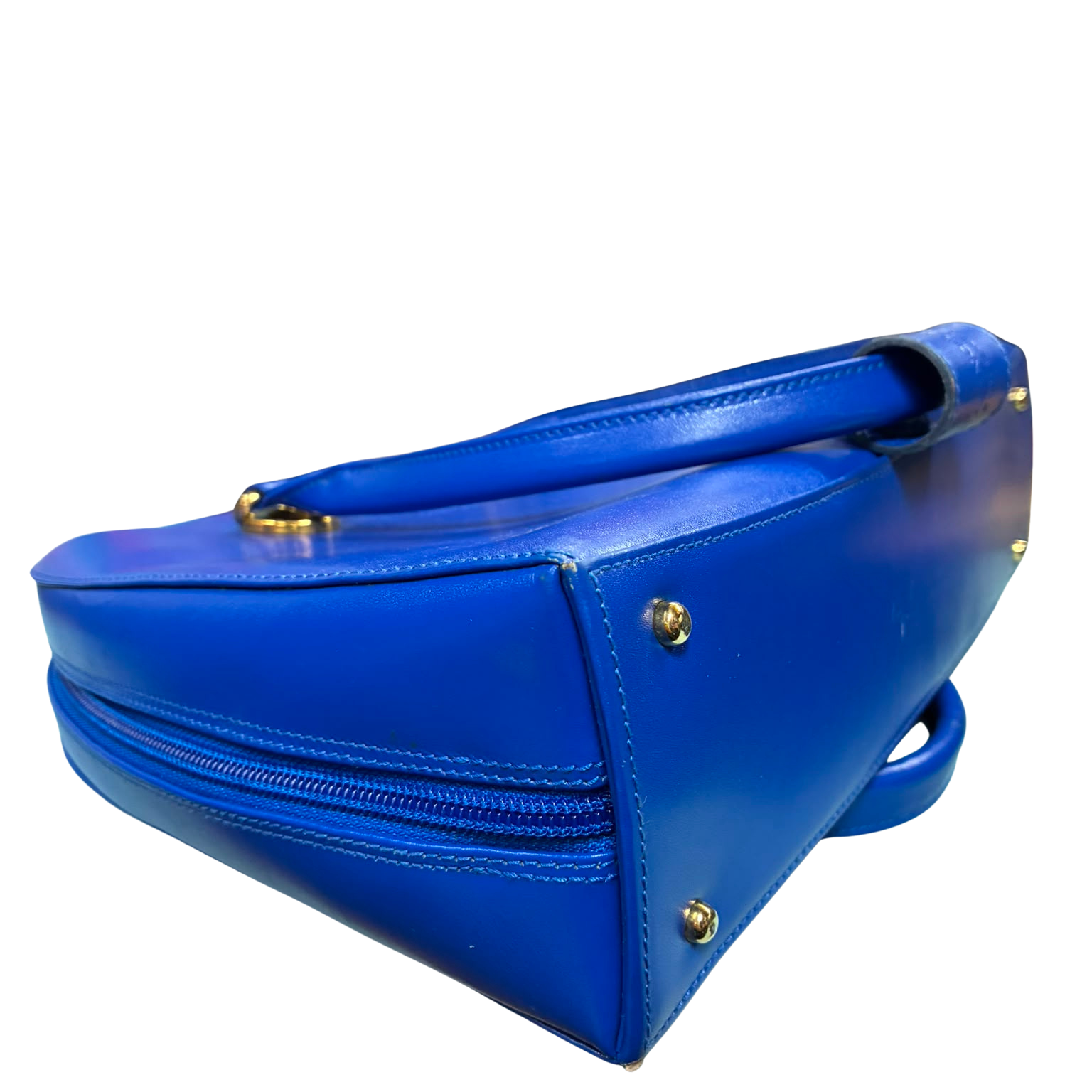 Gianfranco Lotti Firenze Dome Shaped Leather Handbag