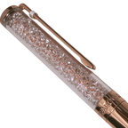 Swarovski Crystalline Ballpoint Pen Rose Gold Tone Plated