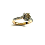 18KRG Diamond Ring