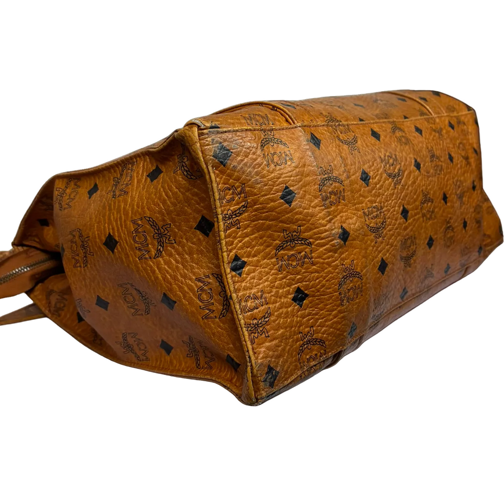 MCM Visetos Monogram Heritage Tote Bag