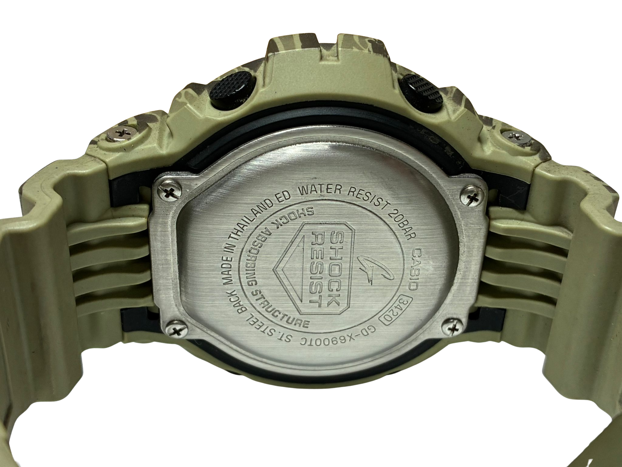 Casio GShock GDX6900TC  Camouflage Digital Dial Multi Quartz Mens Watch