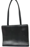 Salvatore Ferragamo Vara Bow Top Handle Tote Bag Black Leather.