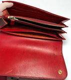 Rabeanco Red Leather Wallet