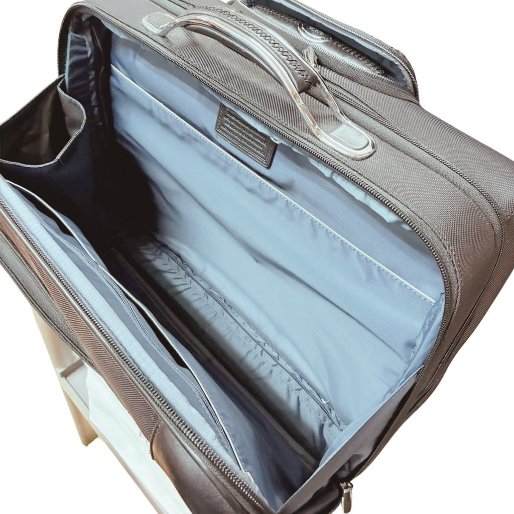 Tumi Arrive LaGuardia Wheeled Briefcase Black