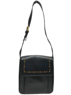 Bonia PVC Sling Bag Black
