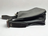 Coach Patricia Legacy Black Leather Shoulder Bag