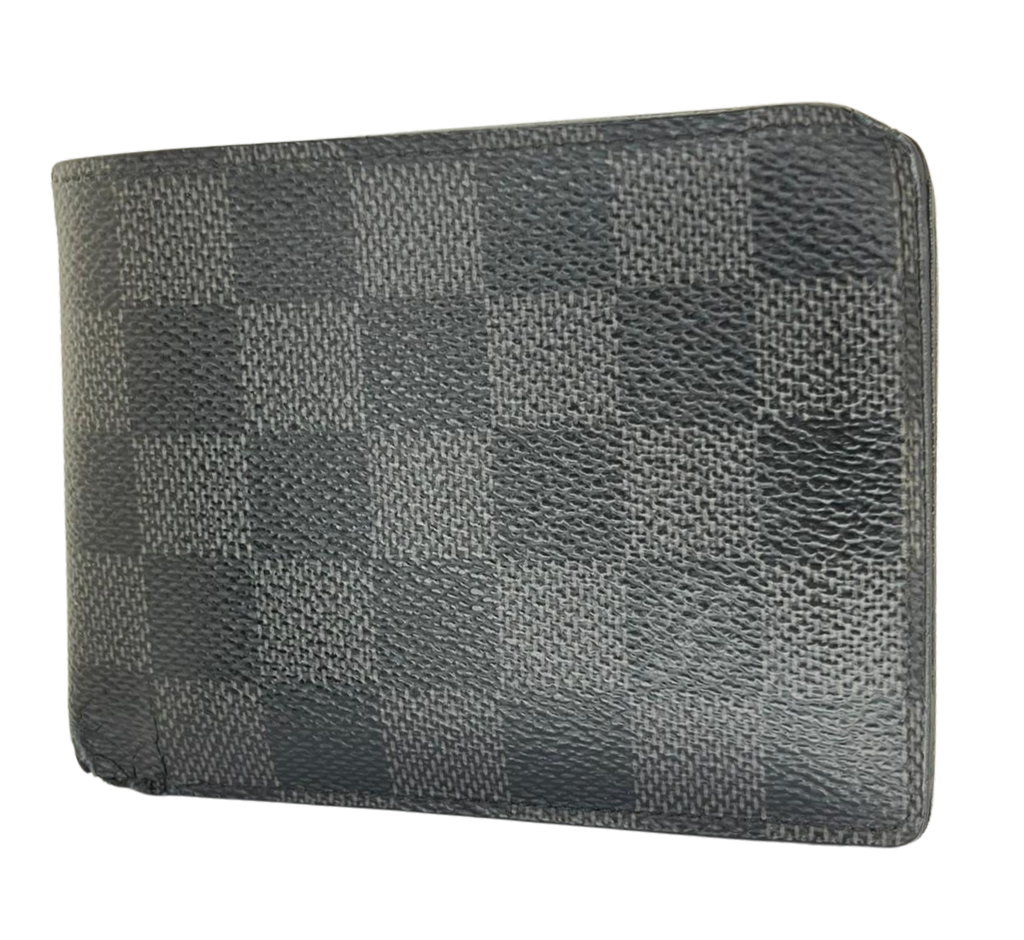 Louis Vuitton Multiple Slender Wallet Damier Graphite Canvas