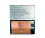 Lyra L_2001122-LG Rembrandt Polycolor Pencils, Grey (12 Piece)