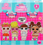 LOL Surprise Loves Mini Sweets Dolls 4-Pack #2 Jolly Rancher, Hershey’s Chocolate, Whoppers, Peeps w/ 32 Surprises, Candy Theme, Accessories, Collectible Doll, Paper Packaging