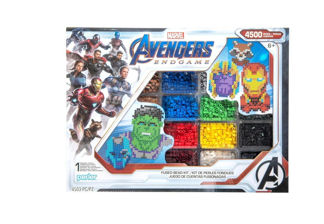 Perler Fused Bead Kit 4500pc Marvel Avengers Infin