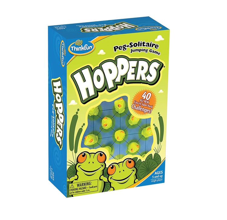 ThinkFun Hoppers Logic Game Main image
