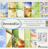 Reminisce Devoted Faith Collection Kit, Multicolor, 12" by 12", DF-200