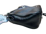 Rebecca Minkoff Lou Shoulder Bag Black Leather