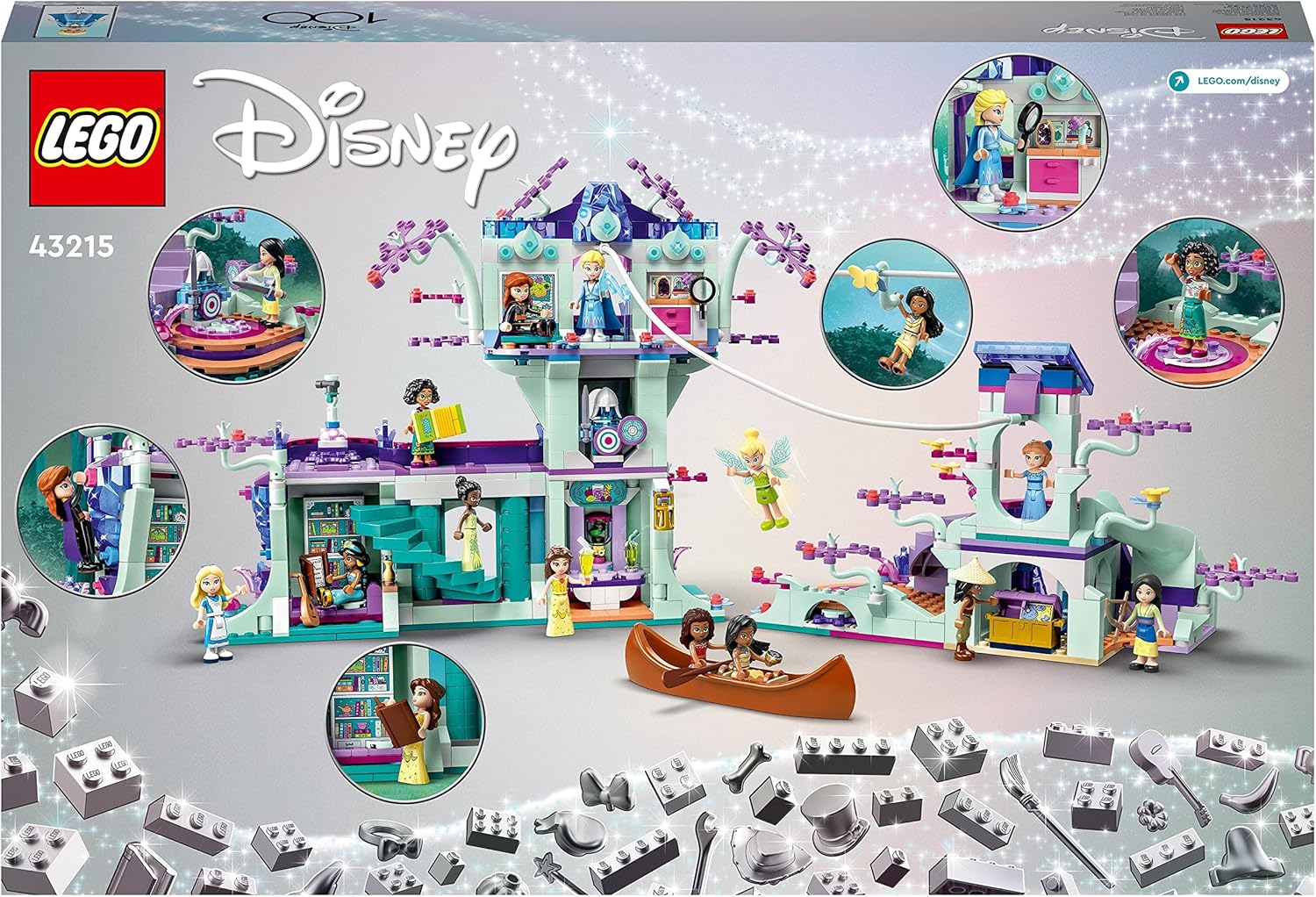 LEGO 43215 Disney The Enchanted Tree House Set