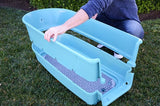 Booster Bath - Large Elevated Pet Bath, Large, Teal