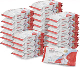 Pigeon Baby Wipes Pure Water 80s Single Refill Carton