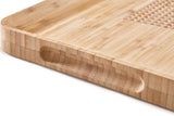 Joseph Joseph 60142 Cut & Carve Multi-function Chopping Board, 40 x 30 x 3.5cm, Bamboo