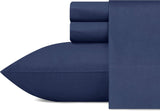 Nautica Queen Bed Sheets Cotton Percale Bedding Set With Matching Pillowcases Captains Navy