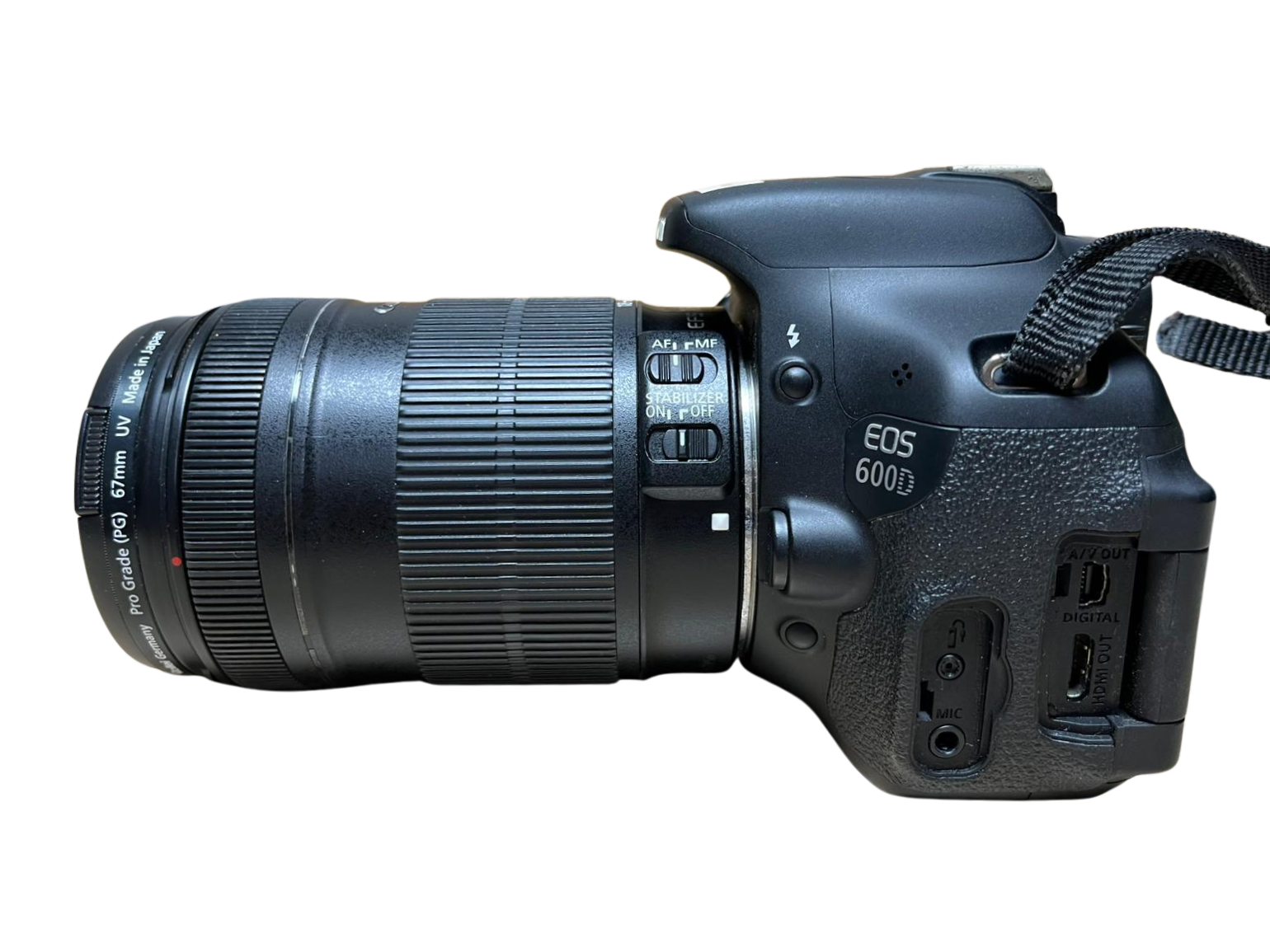 Canon EOS 600D With EF-S 18-135mm IS Lens