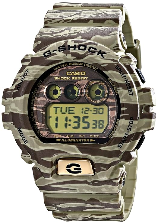 Casio GShock GDX6900TC  Camouflage Digital Dial Multi Quartz Mens Watch Main image