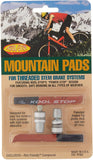 Kool-Stop Dual Compound Mountain Pads for Linear Pull Brakes Threaded Black Salmon