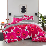 Marimekko - Queen Comforter Set Unikko Red