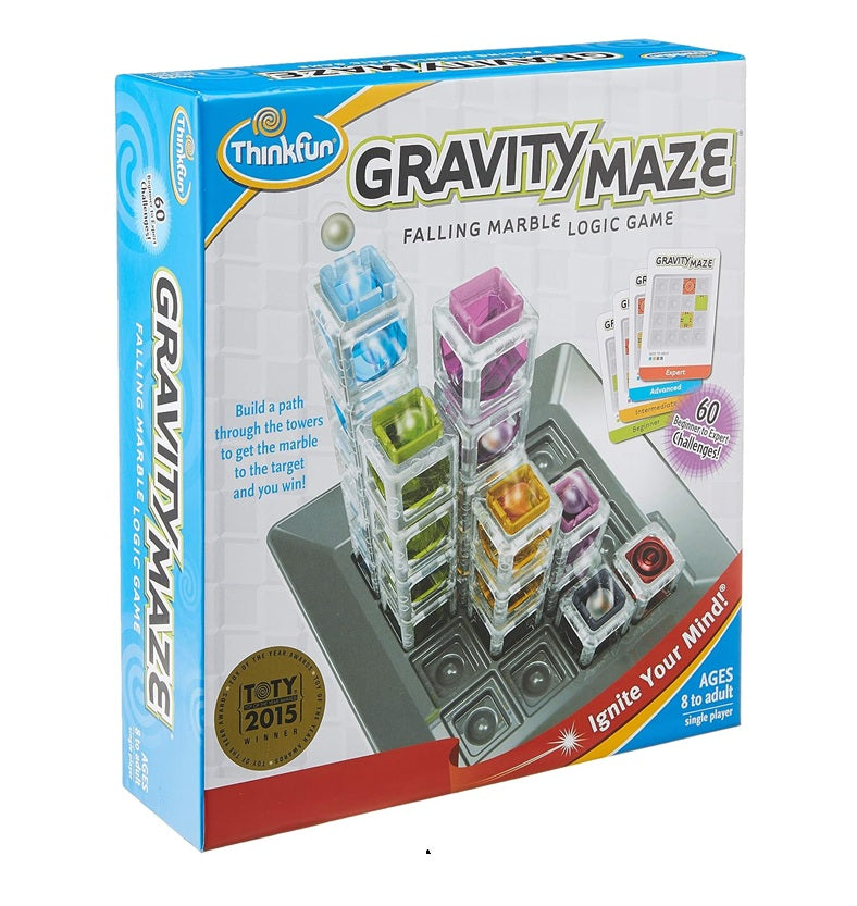 ThinkFun Gravity Maze Falling Marble Logic Game,1006 Main image