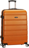 Rockland Melbourne Hardside 20 inch Carry On Luggage Orange