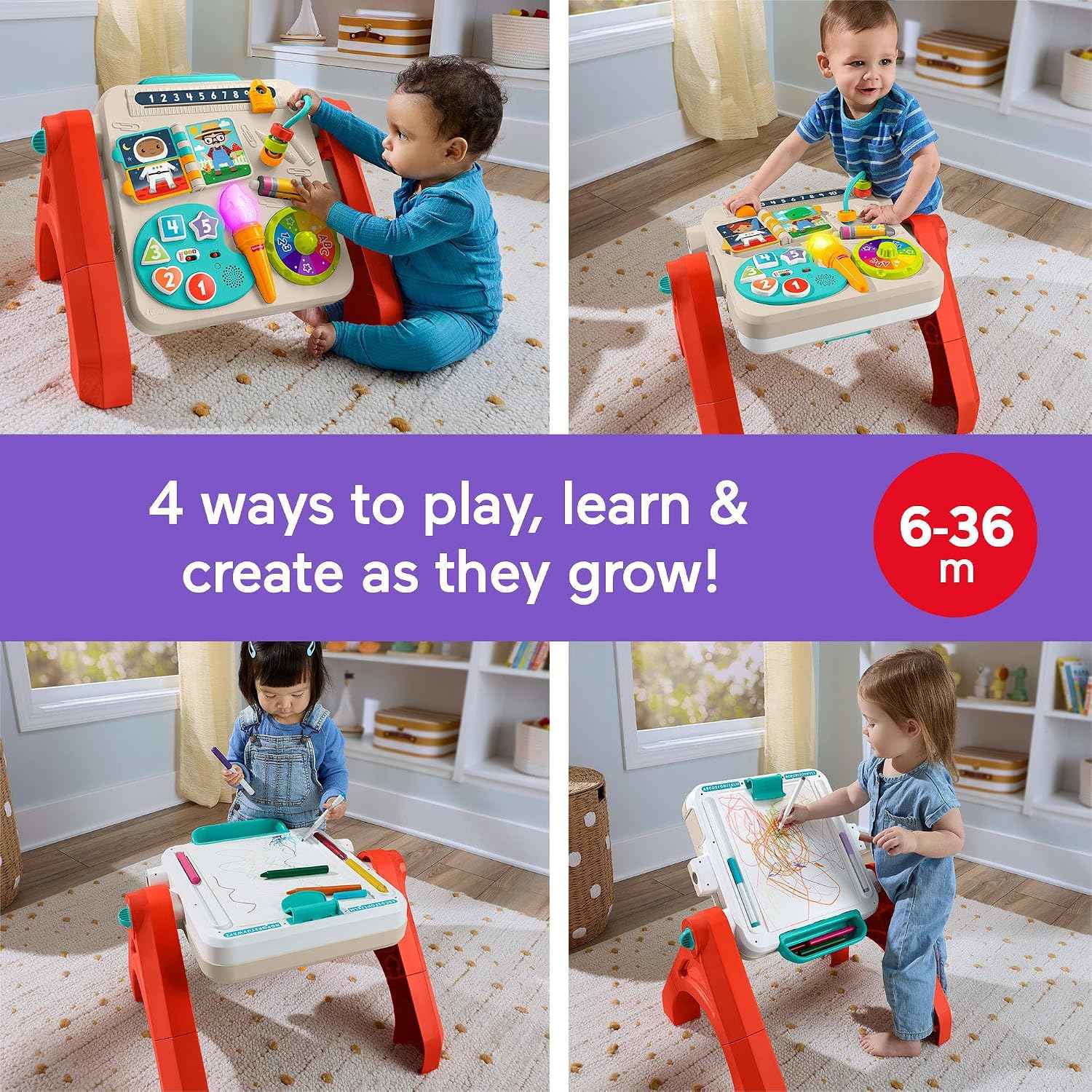 FisherPrice JDL65 Infant Table To Easel Secondary image