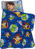 Disney Toy Story 4 - Toys in Action Toddler Nap Mat, Blue, Green, Yellow, Grey