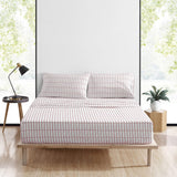 Marimekko King Sheet Set Pieni Tiiliskivi Red