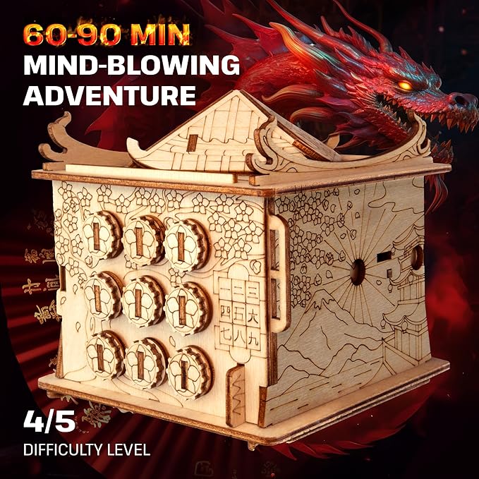 ESC WELT House of Dragon Puzzle Box - Escape Room in a Box