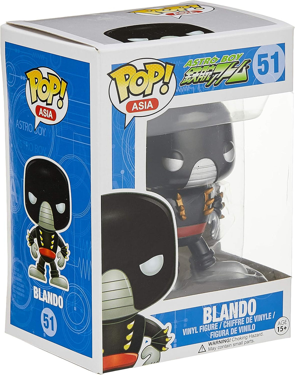 Funko FU1030 POP Asia 051 Astro Boy Blando Play Figure Black