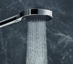 hansgrohe Rainfinity Rain 5inch Modern Handheld Shower Head 3Spray Chrome Size 1.75