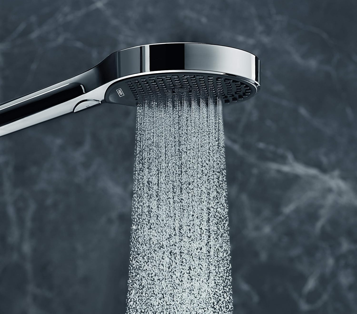 hansgrohe Rainfinity Rain 5inch Modern Handheld Shower Head 3Spray Chrome Size 1.75