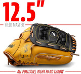 Franklin Sports Baseball and Softball Glove – Field Master – Baseball and Softball Glove