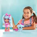 Kindi Kids Fun Time Friends - Pre-School Play Doll, Bella Bow - for Ages 3+ | Changeable Clothes and Removable Shoes