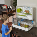 MidWest Homes for Pets Hamster Cage | Awesome Arcade Hamster Home | 18.11 x 11.61 x 21.26 Inch