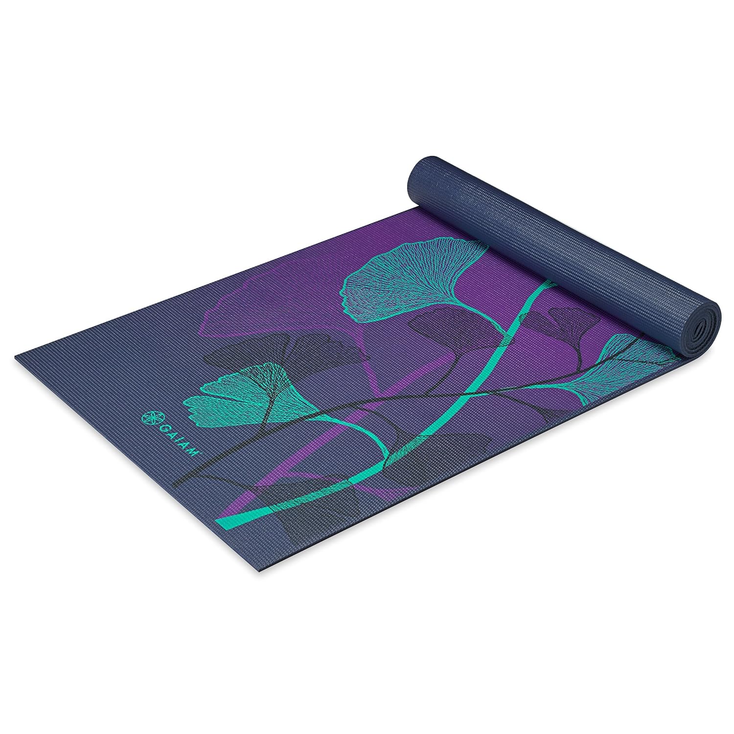 Gaiam Print Yoga Mat Lily Shadows 68inX24inX6mm Main image