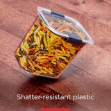 Rubbermaid Brilliance Airtight Food and Pantry Storage Containers, NEW Set of 14, Clear, 14 Piece Set (2160559)
