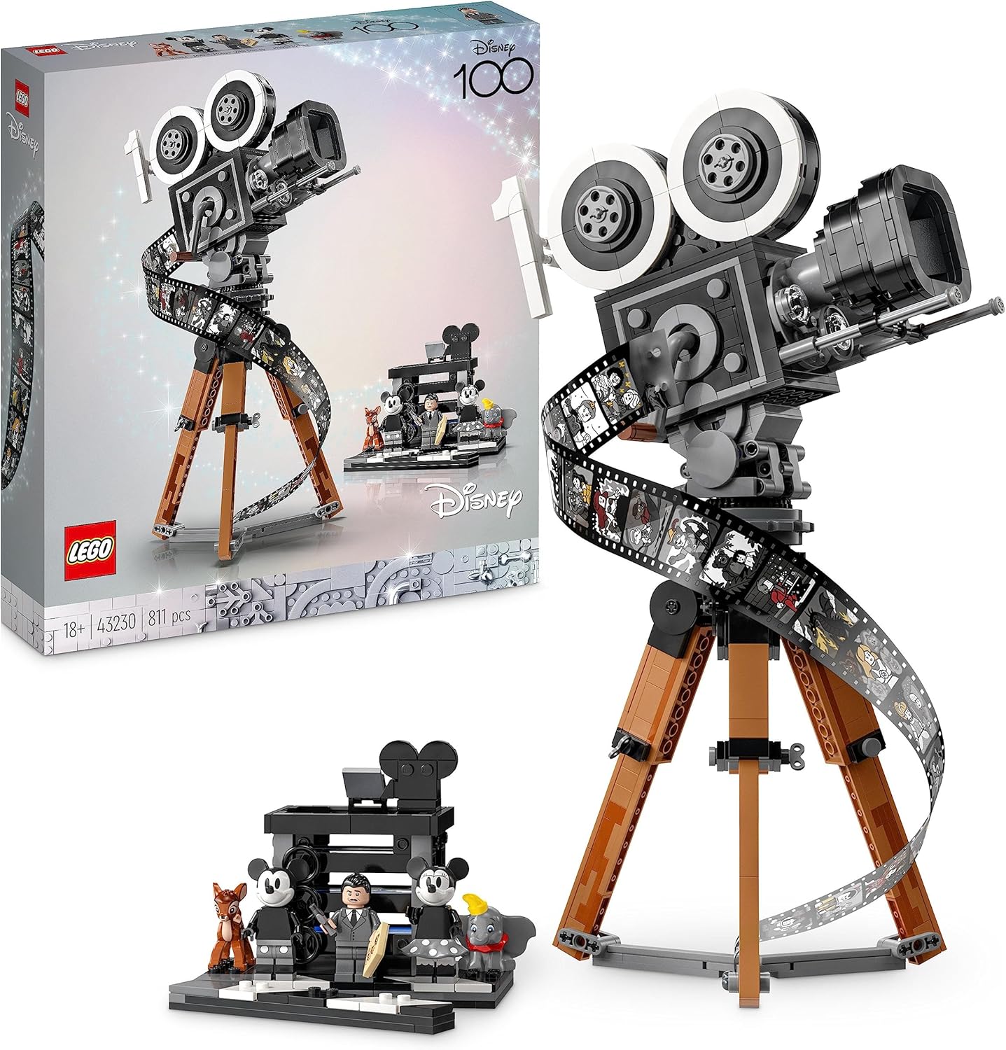 LEGO 43230 Disney Walt Disney Tribute Camera Building Kit Main image